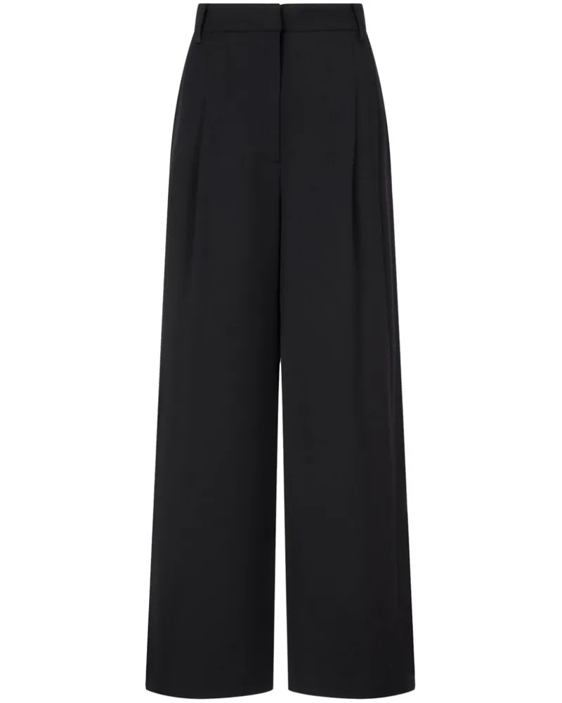 STUDIO TOMBOY Hose mit Biesen - Schwarz Schwarz