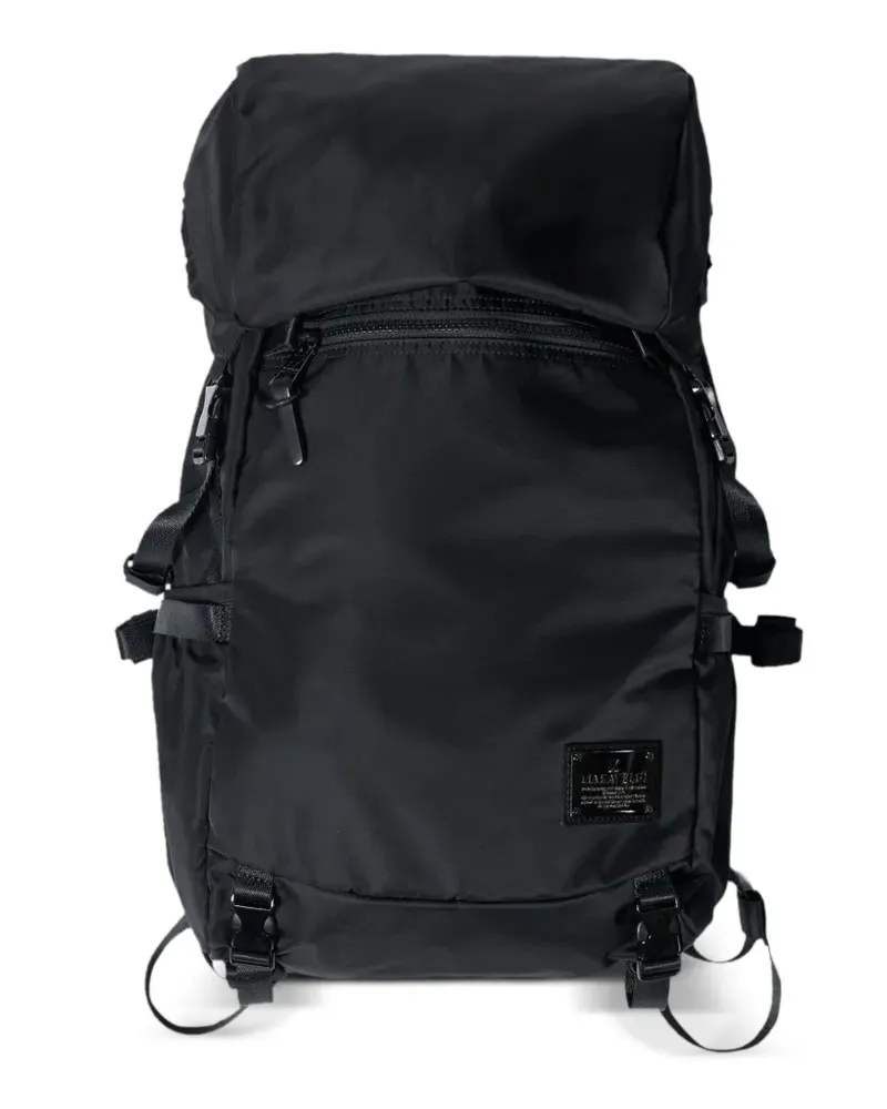 Makavelic The Command 2 Rucksack mit Klappentasche - Schwarz Schwarz
