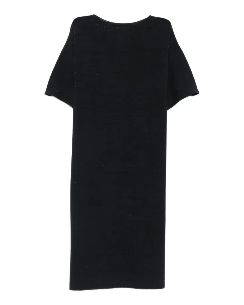 Fabiana Filippi short-sleeve midi dress - Blau Blau