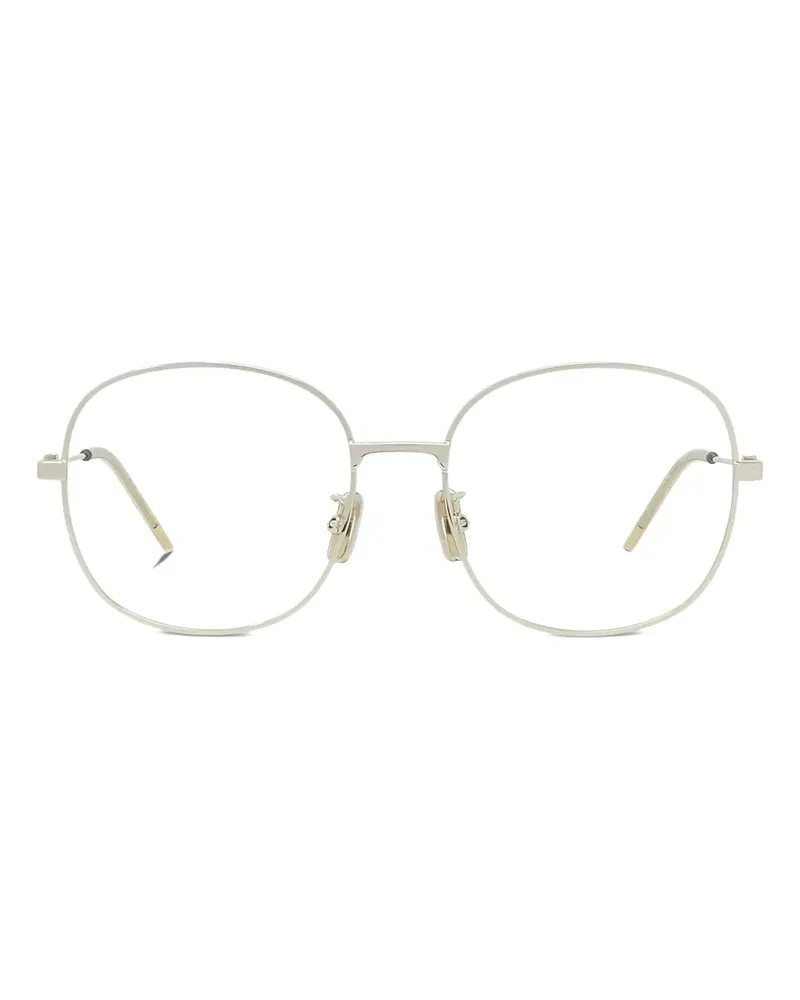 Givenchy Brille mit ovalem Gestell - Silber Silber