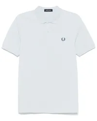 Fred Perry Poloshirt mit Logo-Stickerei Blau