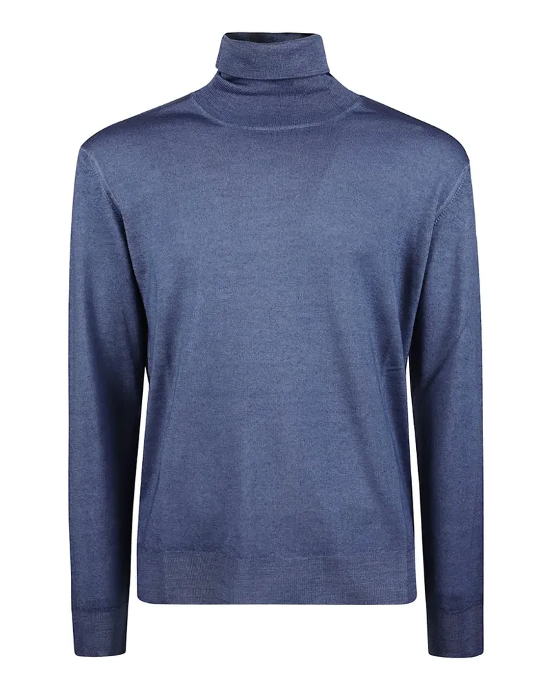 Altea Klassischer Rollkragenpullover - Blau Blau