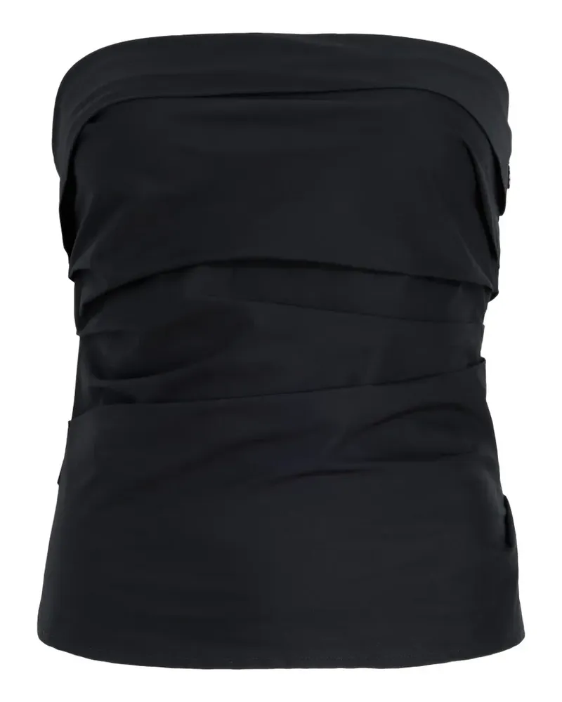 Proenza Schouler Schulterfreies Maisy Top - Schwarz Schwarz