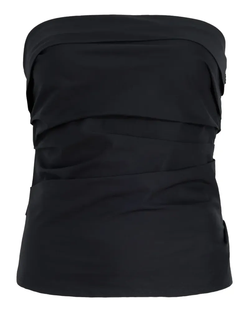 Proenza Schouler Maisy strapless top - Schwarz Schwarz