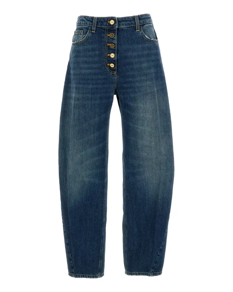 Elisabetta Franchi button-fly jeans - Blau Blau