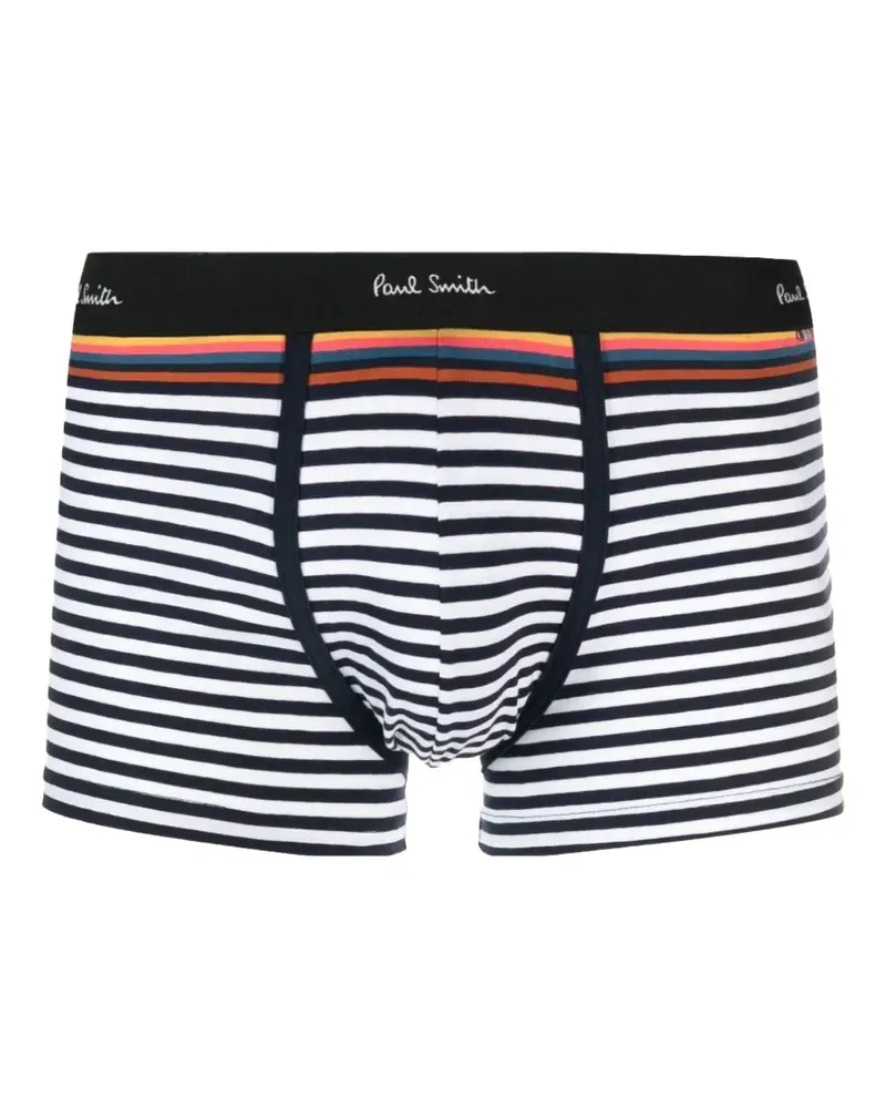Paul Smith Gestreifte Boxershorts - Blau Blau