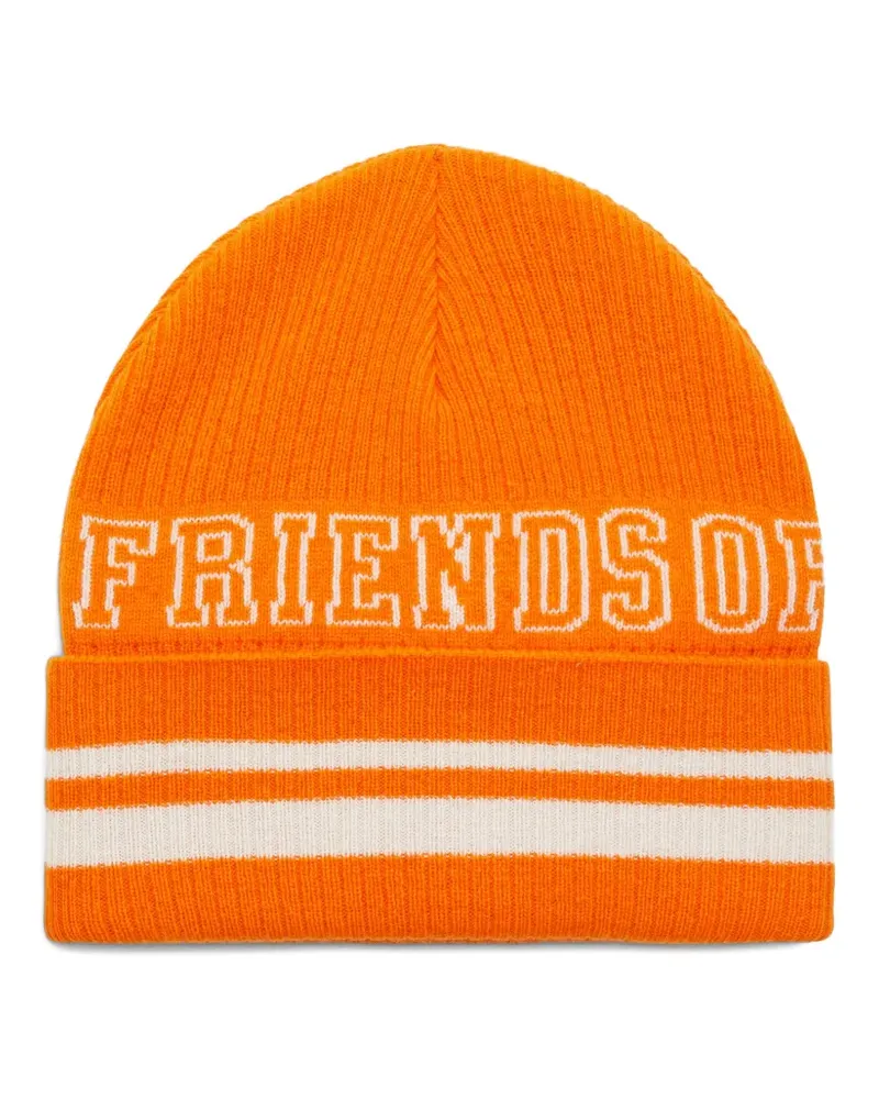 Dorothee Schumacher Beanie mit Buchstaben - Orange Orange