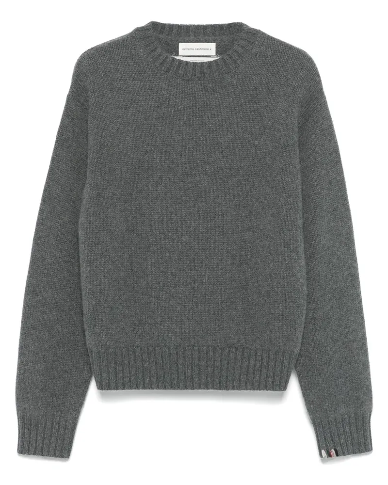 extreme cashmere Oldie Pullover - Grau Grau