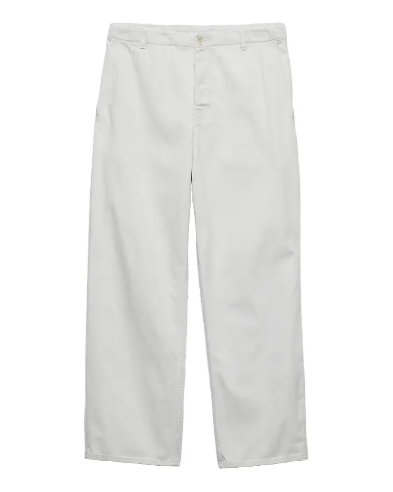 Prada Jeans aus gebleichtem Denim - Blau Blau