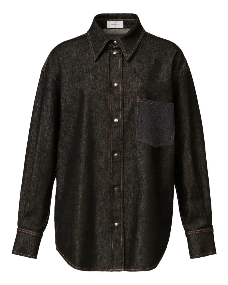 Fabiana Filippi denim shirt - Grau Grau