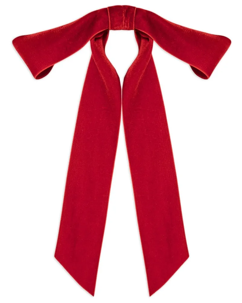Jennifer Behr Adley Haarspange mit Schleife - Rot Rot