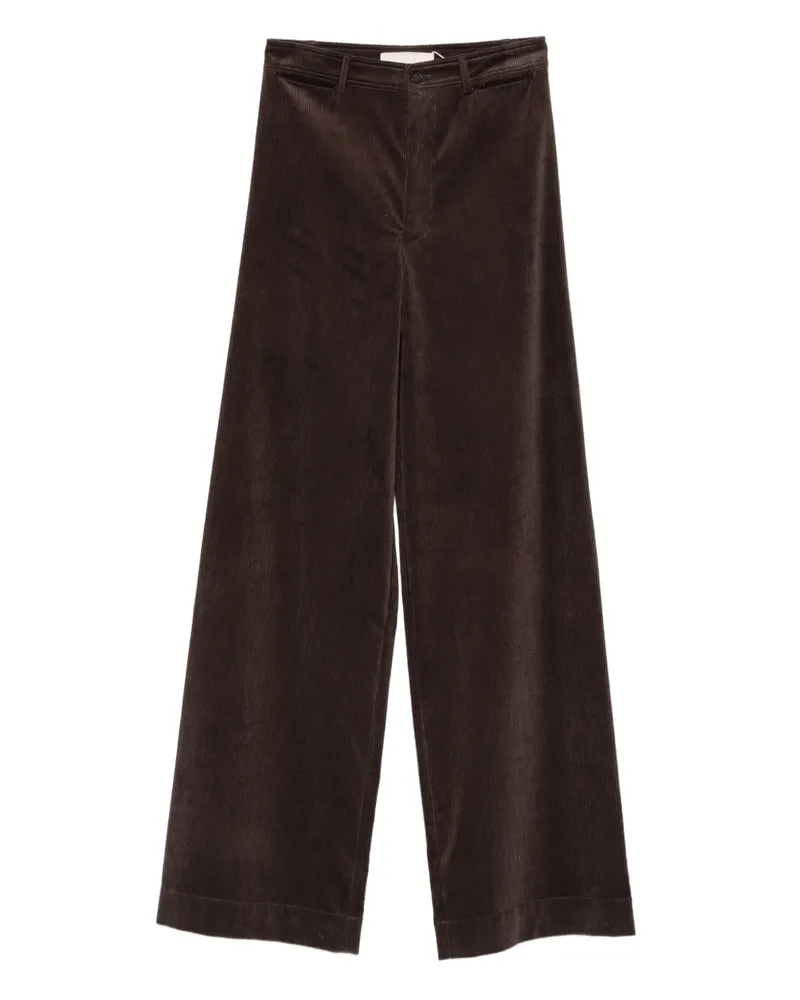 Vanessa Bruno Gerade Cordhose - Braun Braun