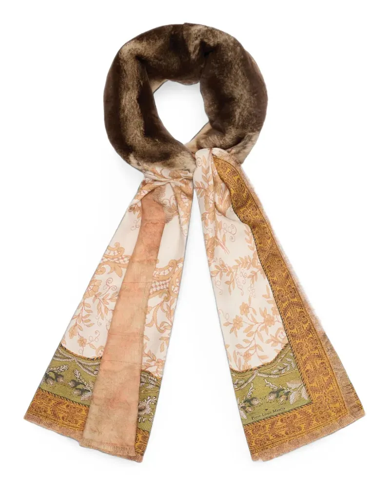 Pierre-Louis Mascia Fanory scarf - Nude Nude