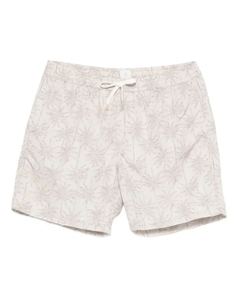 Eleventy printed swim shorts - Nude Nude