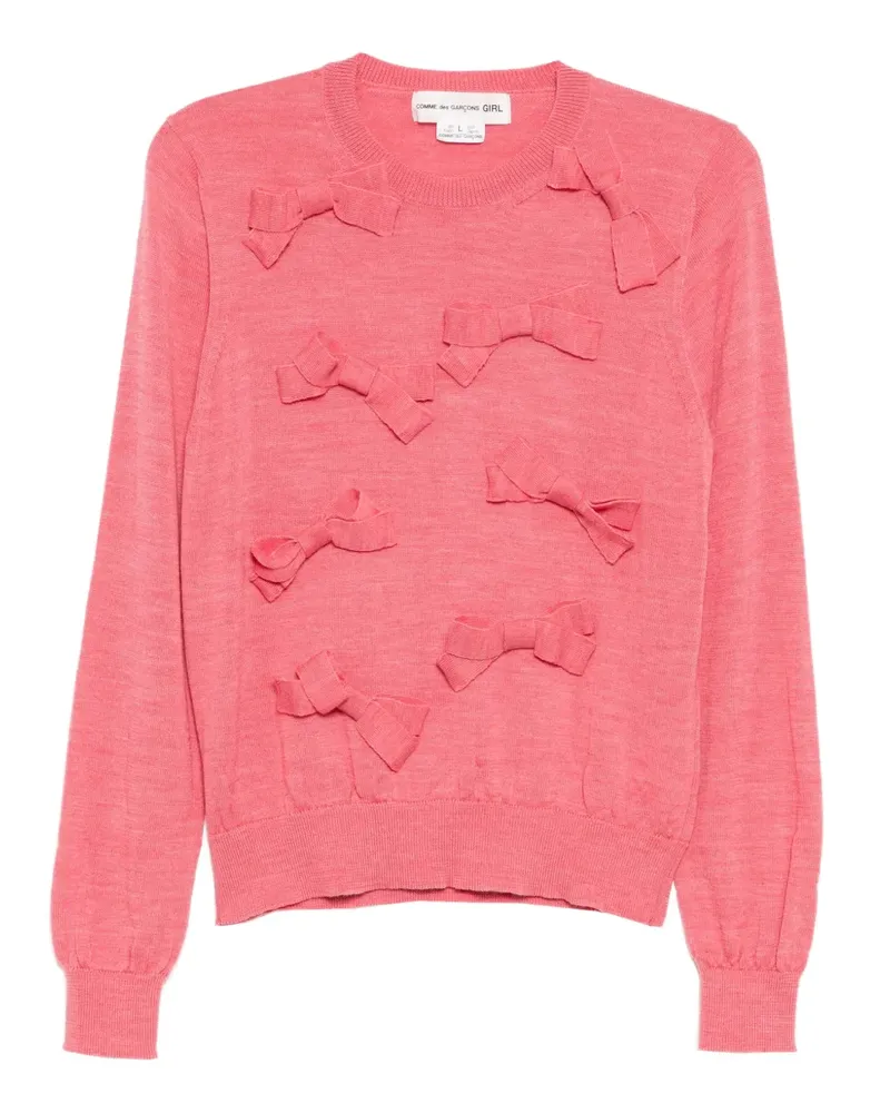 Comme des Garçons ribbon-embellished top - Rosa Rosa