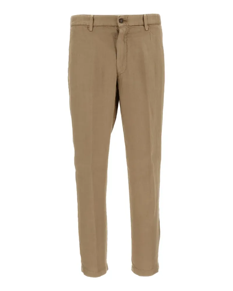 Briglia 1949 belt-loops trousers - Nude Nude