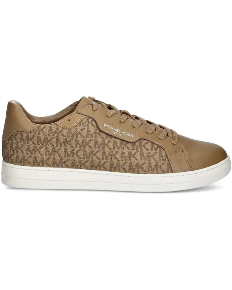 Michael Kors Keating Sneakers mit Monogramm - Braun Braun