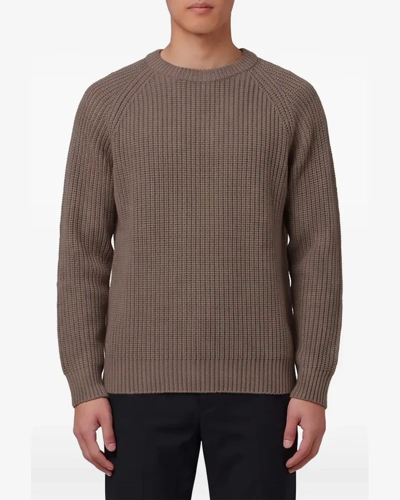 Lisa Yang Soren ribbed-knit sweater - Braun Braun