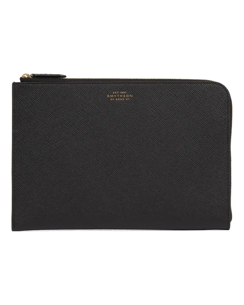 Smythson Panama Reisetasche - Schwarz Schwarz