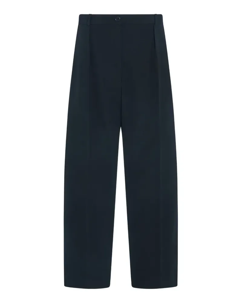 The Row Hose mit Falten - Schwarz Schwarz