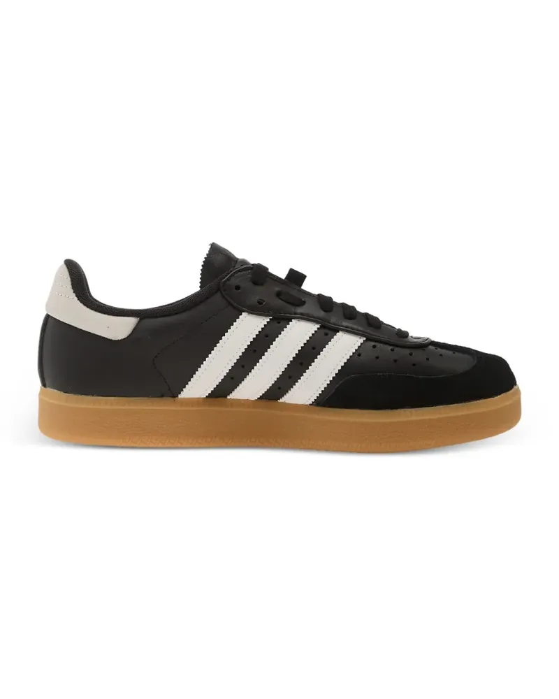 adidas Velosamba stripes leather sneakers - Schwarz Schwarz
