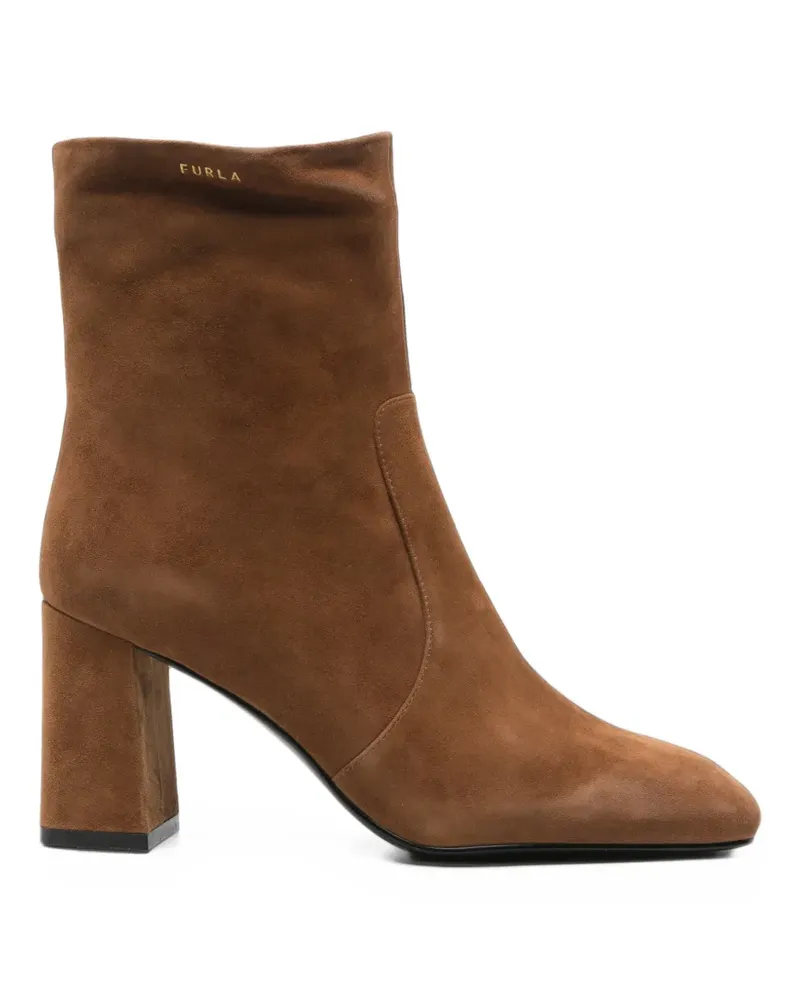 Furla Stiefeletten aus Wildleder - Braun Braun