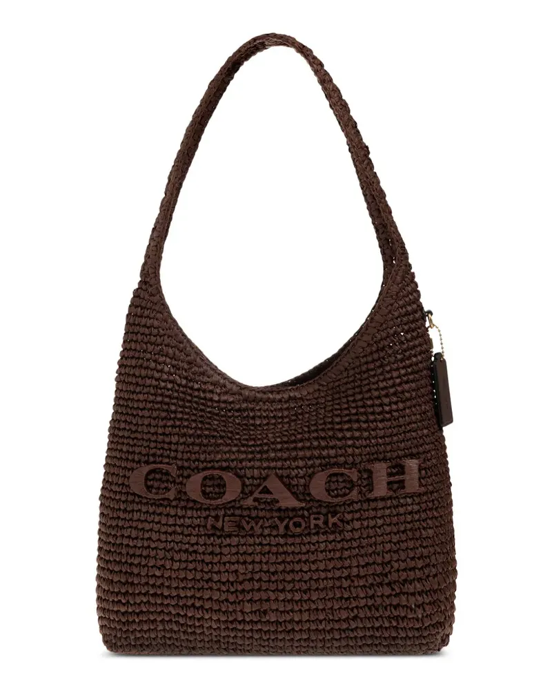 Coach 34 Brooklyn interwoven tote bag - Braun Braun