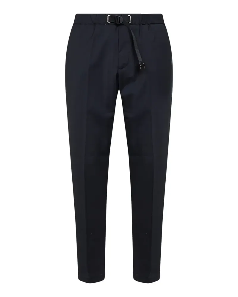 PLAN C Hose mit Gürtel - Blau Blau