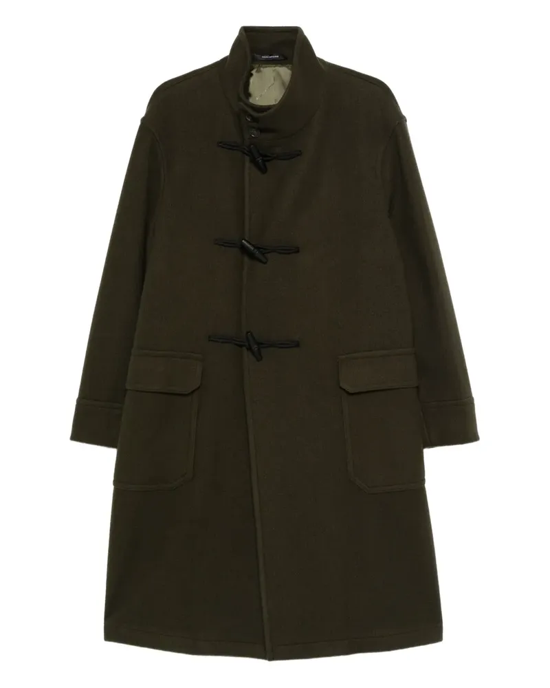 Tagliatore toggle wool coat - Grün Grün