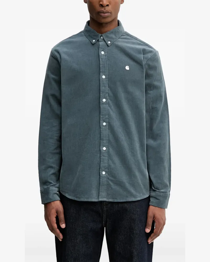 Carhartt WIP L/S Madison shirt - Blau Blau