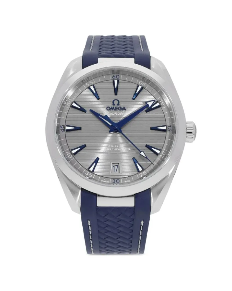 Omega 2024 Ungetragener Seamaster Aqua Terra 150 M Co Axial Master Chronometer 41mm Grau