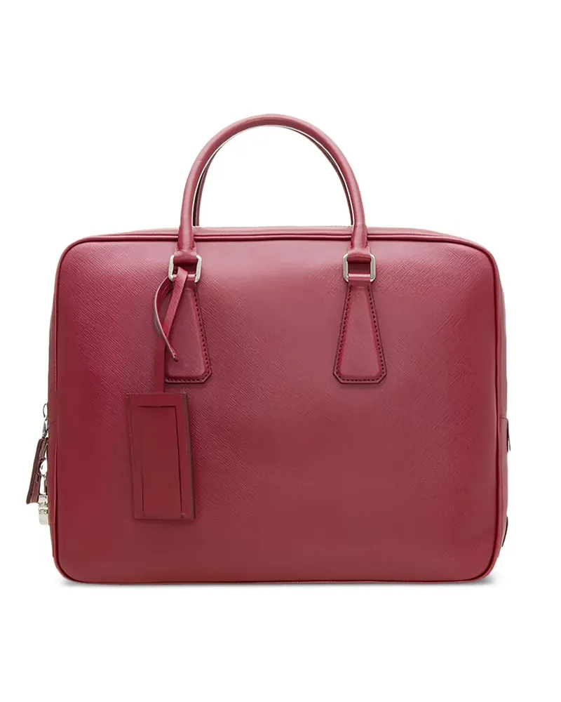 Prada Aktentasche mit Henkel - Rot Rot