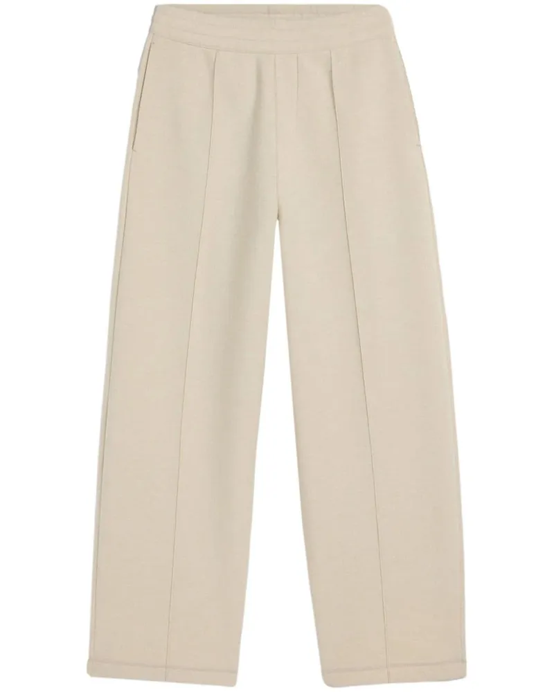 AMI Paris Taillenhose mit Bundfalten - Nude Nude