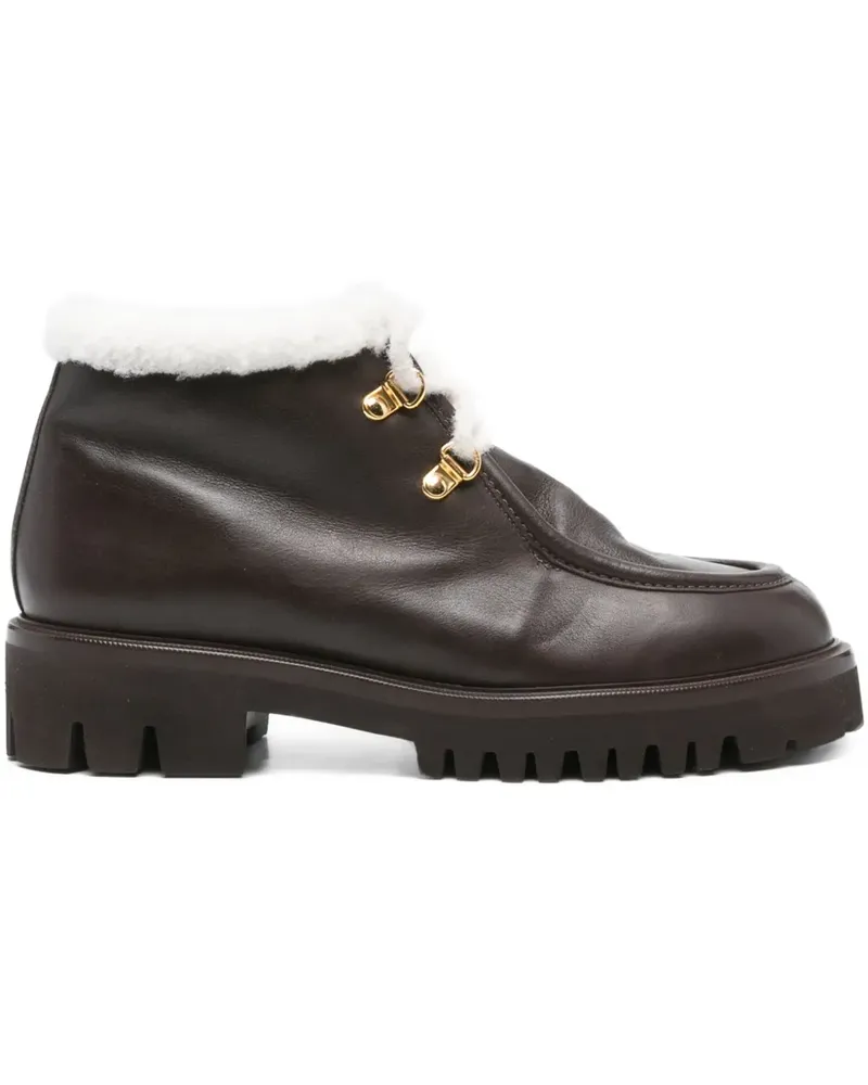 Truman's Shoes Stiefel mit Shearling - Braun Braun