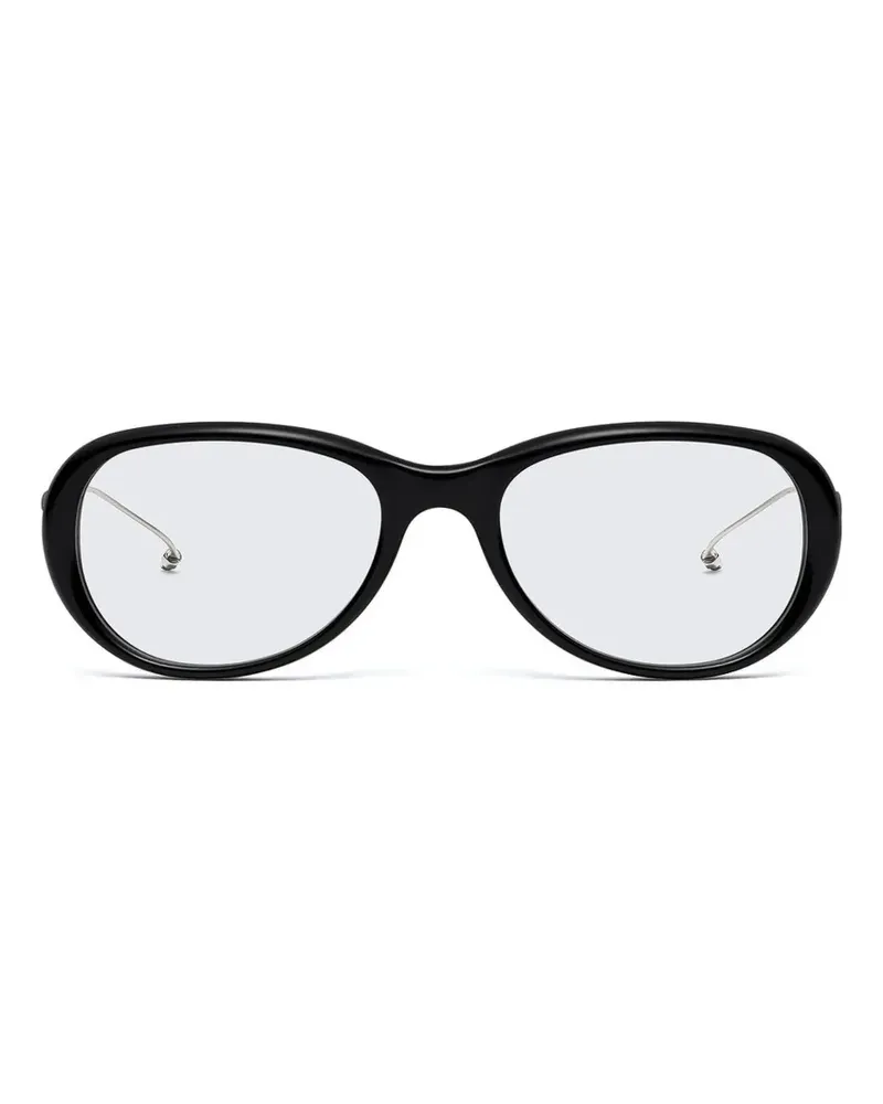 Maison Margiela x Gentle Monster Anna 01 Brille mit rundem Gestell - Schwarz Schwarz