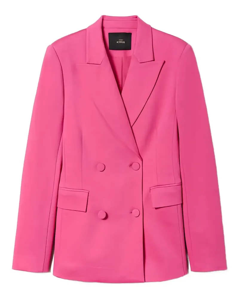 Twin-Set Doppelreihiger Blazer - Rosa Rosa