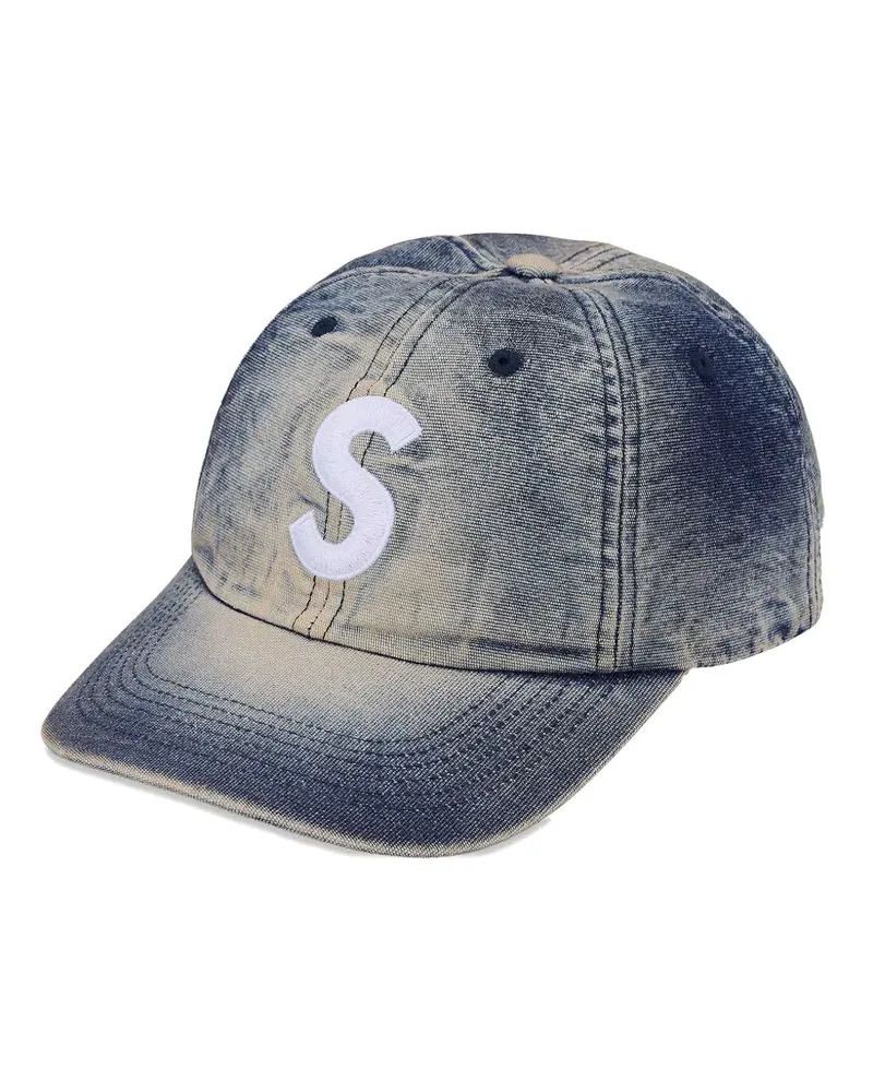 Supreme Being cordura denim logo-detail cap - Blau Blau