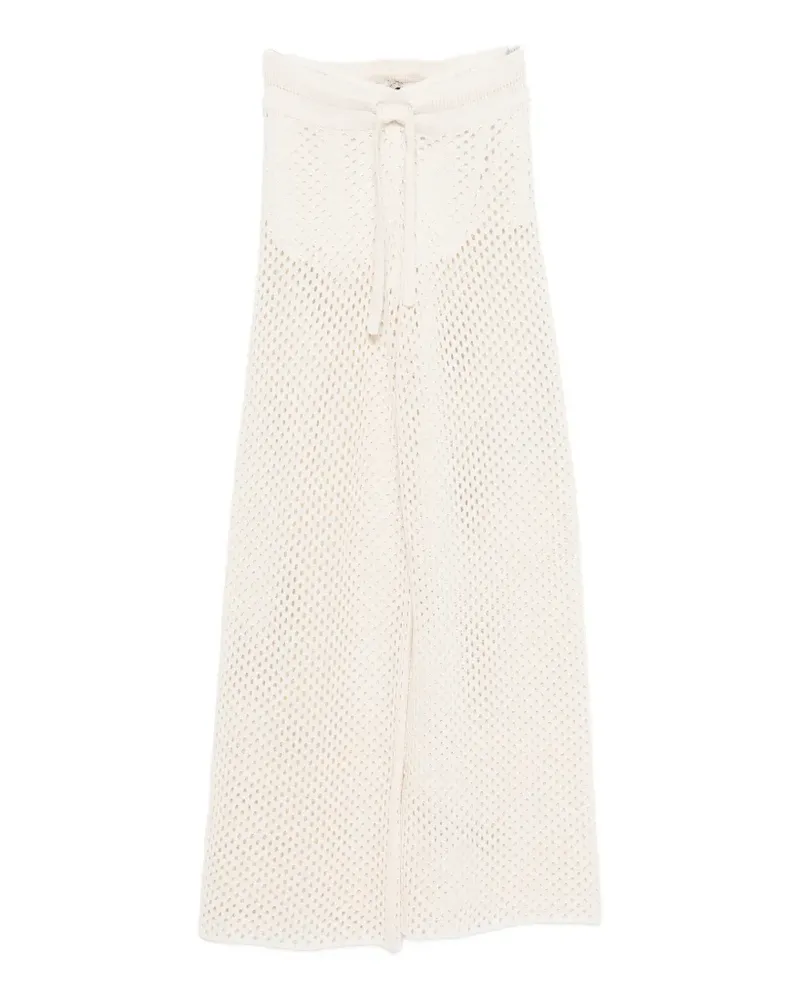 Golden Goose crochet trousers - Nude Nude