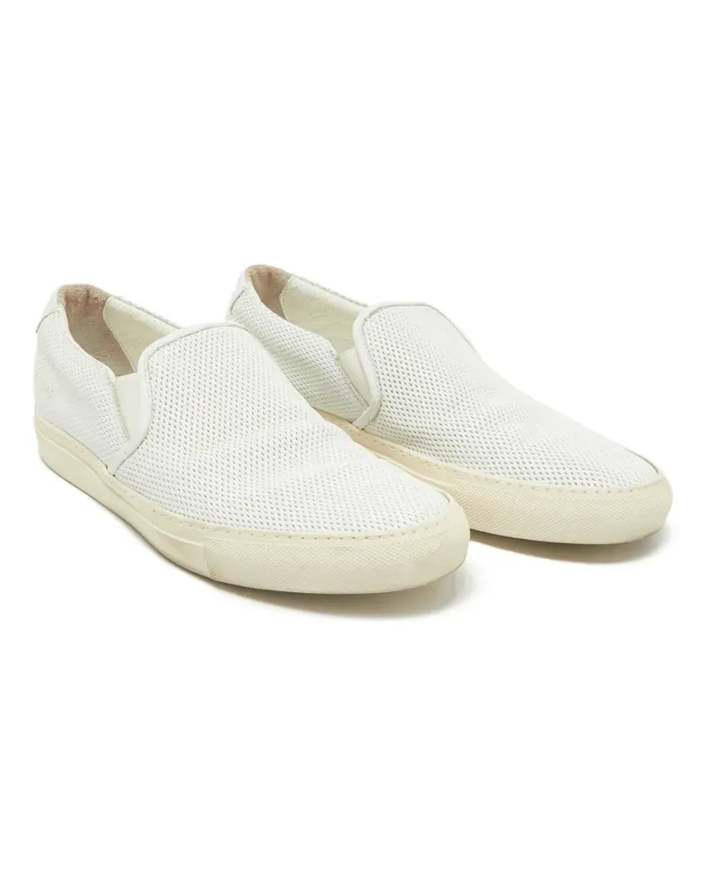 Common Projects leather sneakers - Weiß Weiß