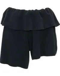 J.W.Anderson Asymmetrische Ripp-Shorts Blau