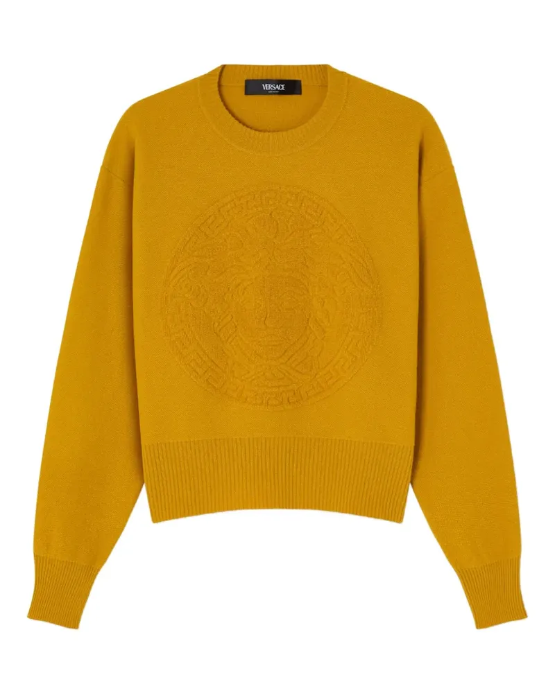 Versace Medusa Pullover - Gelb Gelb
