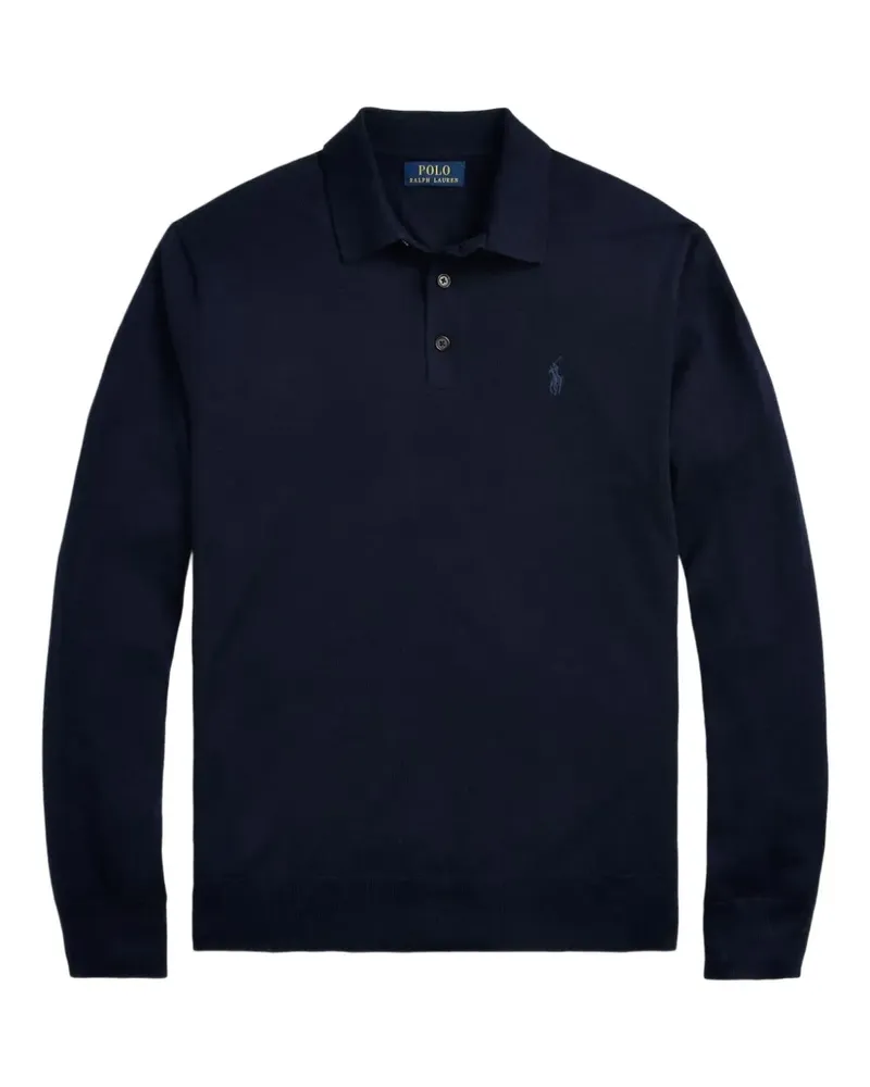 Ralph Lauren logo-embroidered polo shirt - Blau Blau