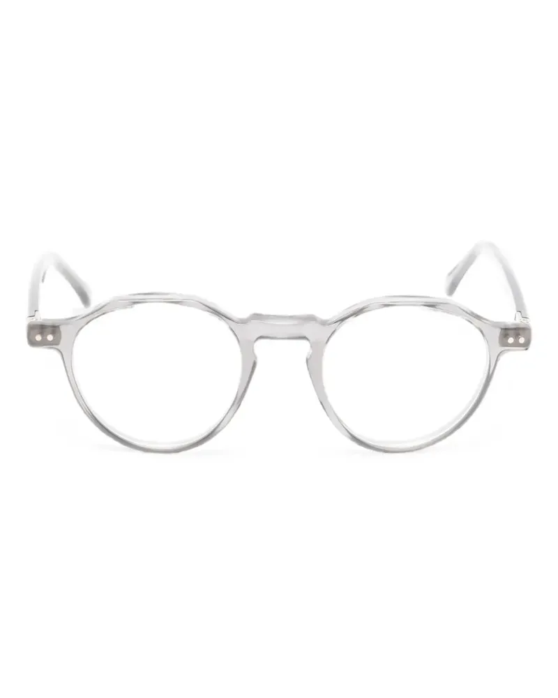Lesca Icon Brille mit rundem Gestell - Grau Grau