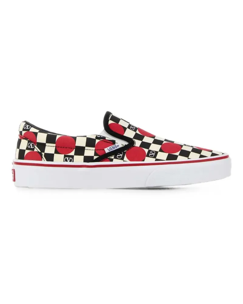 Valentino Garavani x Vans checkerboard slip-on sneakers - Nude Nude