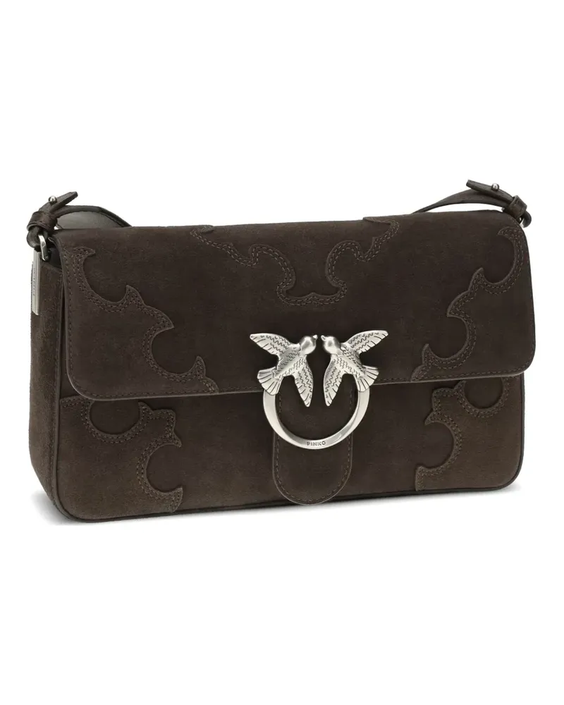 Pinko Mittelgroße Schultertasche - Braun Braun