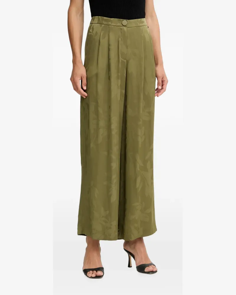 Armani Exchange Hose mit Blumenprint - Grün Grün