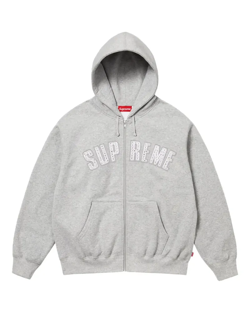 Supreme Being x B.B Simon® zip-up hoodie - Grau Grau