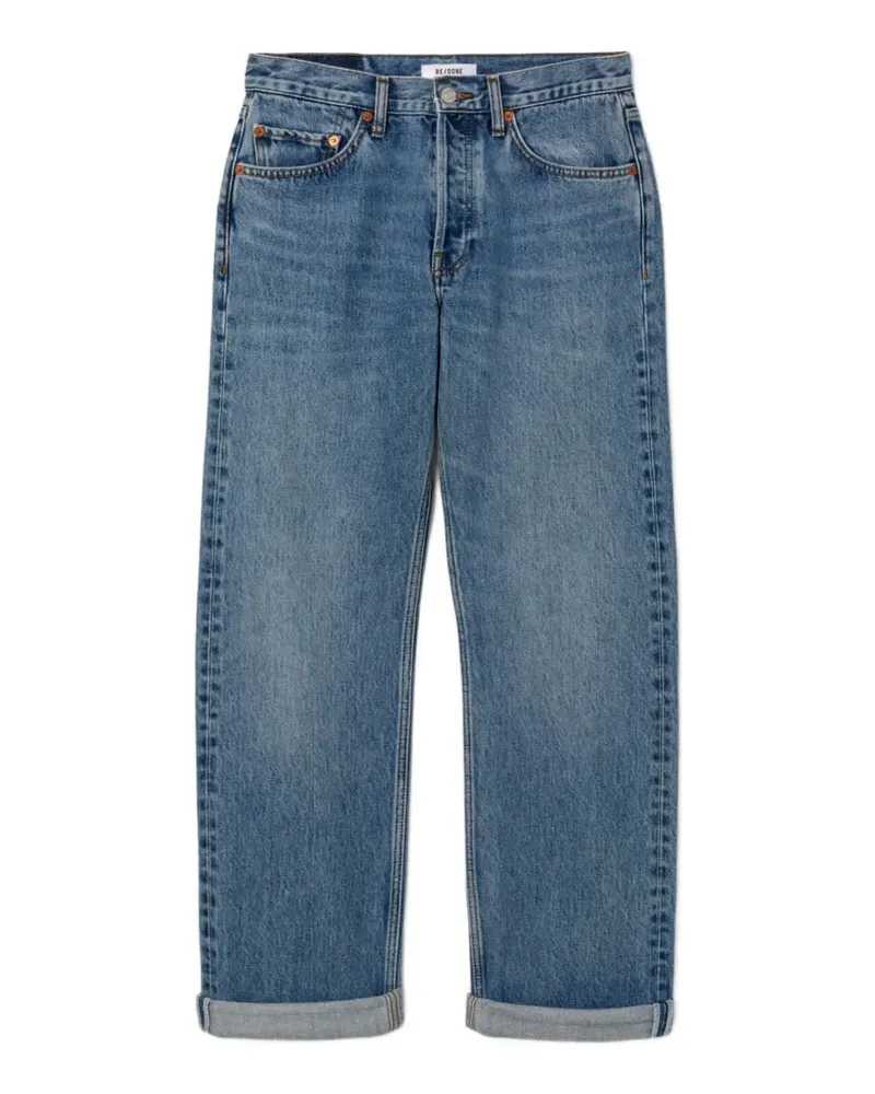 RE/DONE Beau Straight-Leg-Jeans - Blau Blau