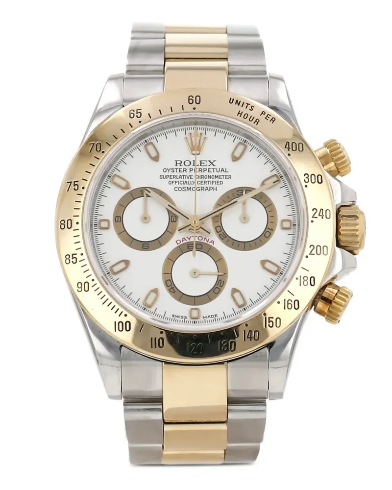 Rolex 2000s Daytona Oyster Armbanduhr 40mm - Weiß Weiß