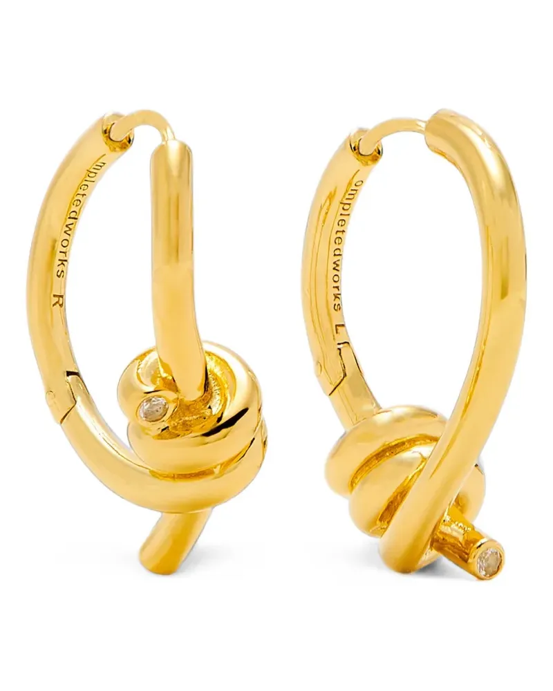 Completedworks The Freedom to Imagine Ohrringe mit Knotendetail - Gold Gold